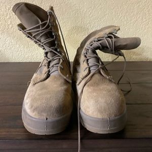 Army work boots